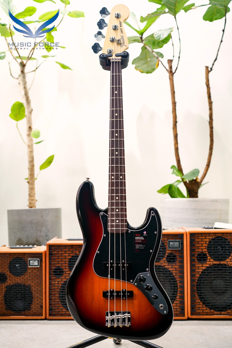 Fender USA American Performer Jazz Bass-3TSB w/Rosewood FB (신품) 펜더 아메리칸 퍼포머 재즈 베이스 - US23065159