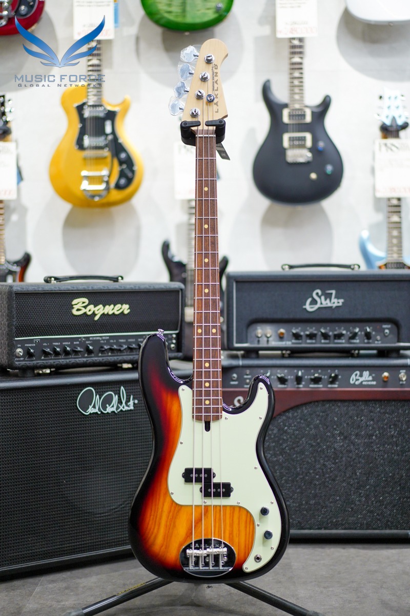 [2022 Summer Sale(~8/31까지)] Lakland Skyline 44-64 Standard Vintage P Bass-3 Tone Sunburst w/Indian Laurel FB (2020년산/신품)
