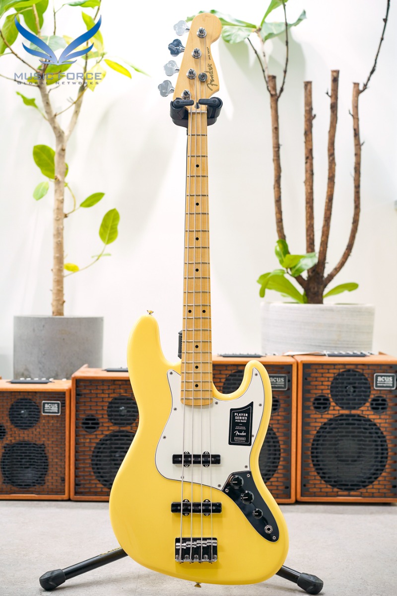 Fender Mexico Player Series Jazz Bass-Butter Cream w/Maple FB (신품) 펜더 멕시코 플레이어 시리즈 재즈 베이스 - MX22183783