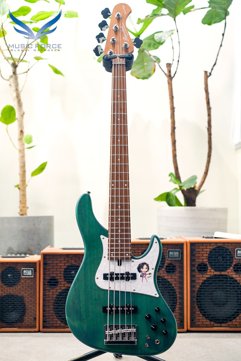Bacchus Japan Tune-up Series WL524-H.J.FREAKS Signature Bass-BLUS w/Roasted Maple Neck &amp; FB (신품) - CI00256