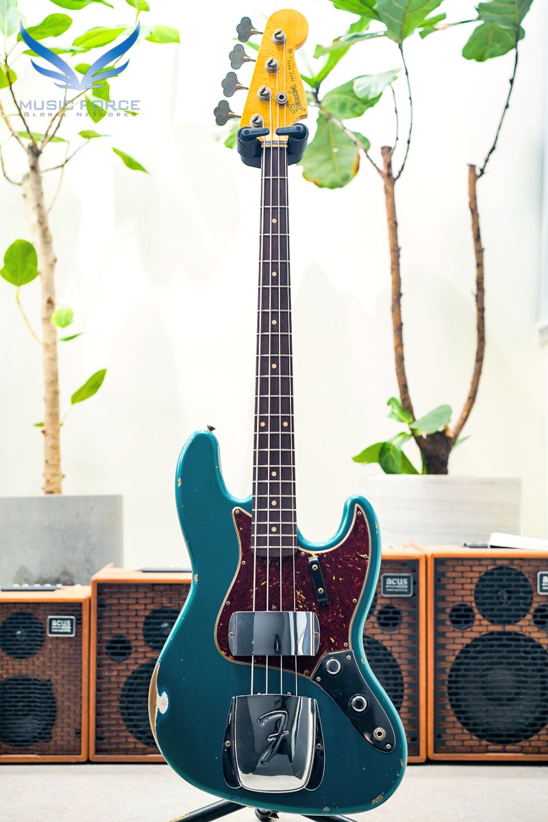 [2024 새봄맞이세일! (~5/31까지)] Fender Custom Shop Limited Edition 1960 Jazz Bass Relic-Aged Ocean Turquoise (2023년산/신품) - CZ570646