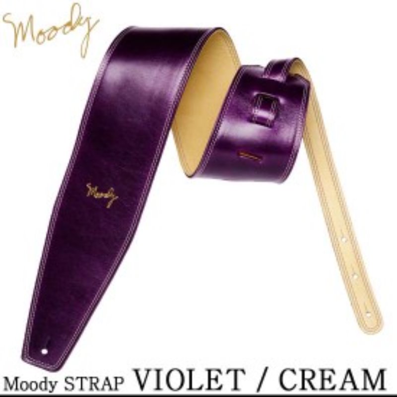 Moody 4.0&quot; Violet/Camel Leather Std
