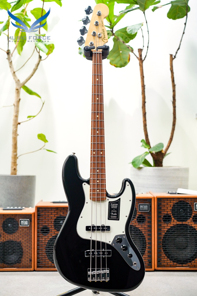Fender Mexico Player Series Jazz Bass-Black w/Pau Ferro FB (신품) 펜더 멕시코 플레이어 재즈 베이스 - MX22176028