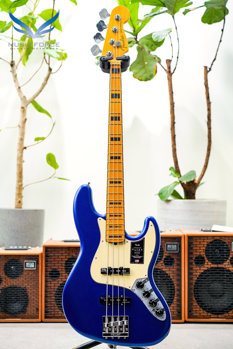 Fender USA American Ultra Jazz Bass-Cobra Blue w/Maple FB (신품) 펜더 아메리칸 울트라 재즈 베이스 - US23103000