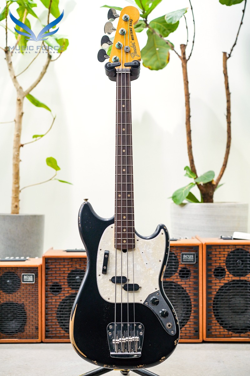 Fender Mexico Artist Series JMJ Mustang Bass-Black w/Rosewood FB (신품) 펜더 JMJ 머스탱 베이스 - MX23161704