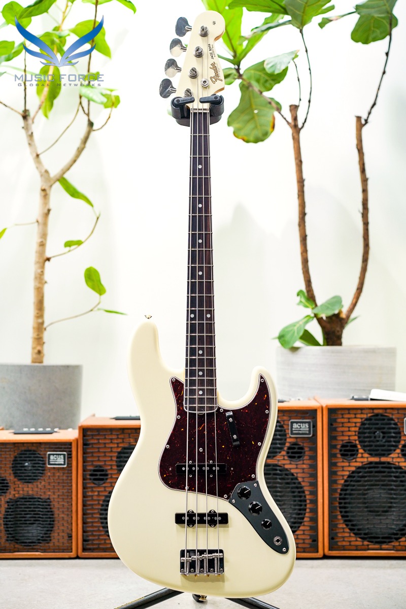 Fender USA American Vintage II 1966 Jazz Bass-Olympic White w/Rosewood FB (신품) 펜더 아메리칸 빈티지 II 재즈 베이스 - V2327571