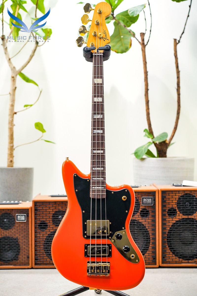 Fender Mexico Artist Series Limited Edition Mike Kerr Jaguar Bass-Blood Orange w/Rosewood FB (신품) 펜더 마이크 커 재규어 베이스 - MX23094719